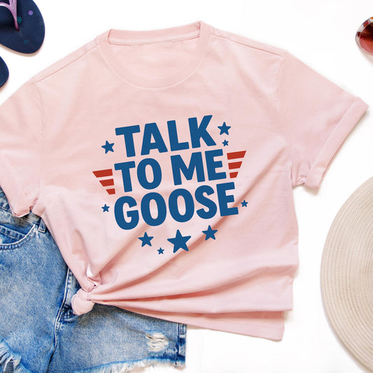 Talk to Me Goose Shirt, Top Gun TShirt, Maverick Tee, 80s Movie Shirt, Retro Graphic Tee, Funny Military Shirt, Aviator Gift